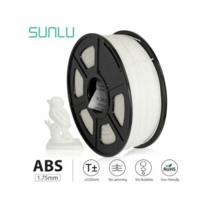 - Filament en ABS pour impression 3D, consommable d'imprimante en trois dimensions, précision dimensionnelle +/- 0,02 mm, faible odeur, poids