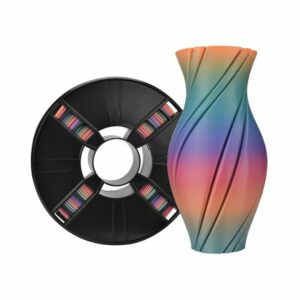 Filament multicolore arc-en-ciel pla, bobine parfaite, Texture pour imprimante 3d, 1.75mm, 1KG, livraison rapide,Classical Rainbow,GERMANY - Fuienko