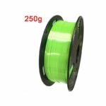 Filament pour impression 3D, consommable d'imprimante en plastique PLA, 1.75mm de diamètre, argent, or, arc-en-ciel, 250G,14 Light green -250g,CHINA