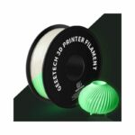 Fuienkod - Filament lumineux pour imprimante 3D, couleurs vert et bleu dans l'obscurité, 1.75mm +/-0.03, 1KG, PLA, pièces détachées,Lueur