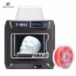 Imprimante 3D FDM QIDI TECH X-MAX avec écran tactile couleur de 5 pouces et fonction WiFi- 300x250x300mm