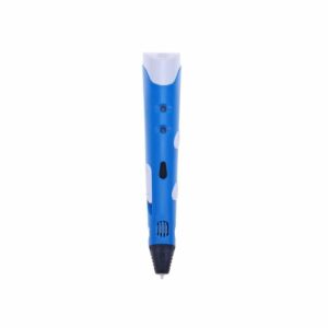 Stylo d'impression 3D Original, bricolage, avec Filament abs, jouet créatif, cadeau d'anniversaire pour enfants, Design, imprimante 3D,Bleu,États-unis