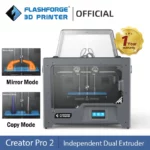 Flashforge Creator Pro 2 Independent Dual Extruder 3D Printer DIY Kit Multicolor Printing with 2 Spool